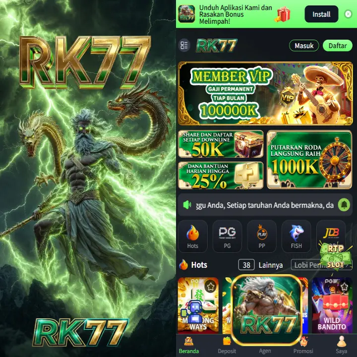 rk77 Masuk - rk77 Resmi