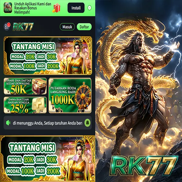 rk77 Daftar Sekarang - Unduh APK